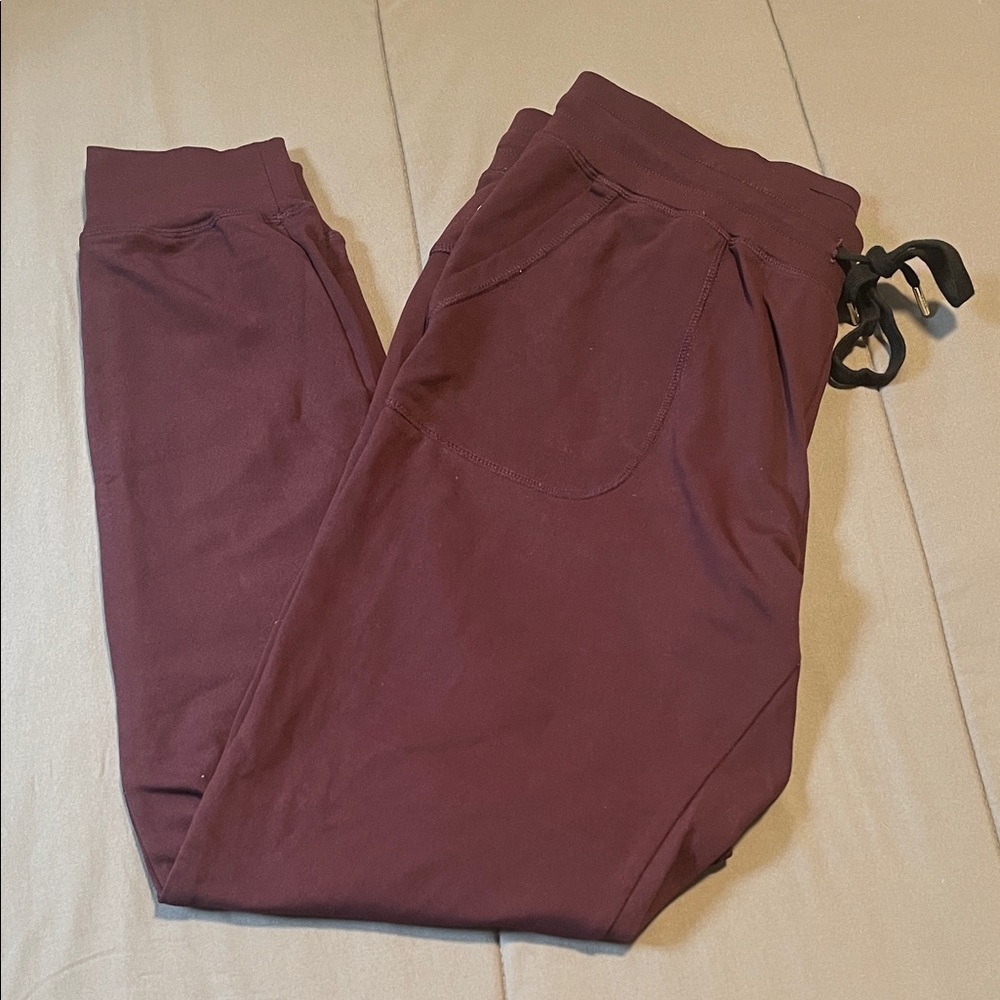 Zyia Unwind Plum Jogger Pants